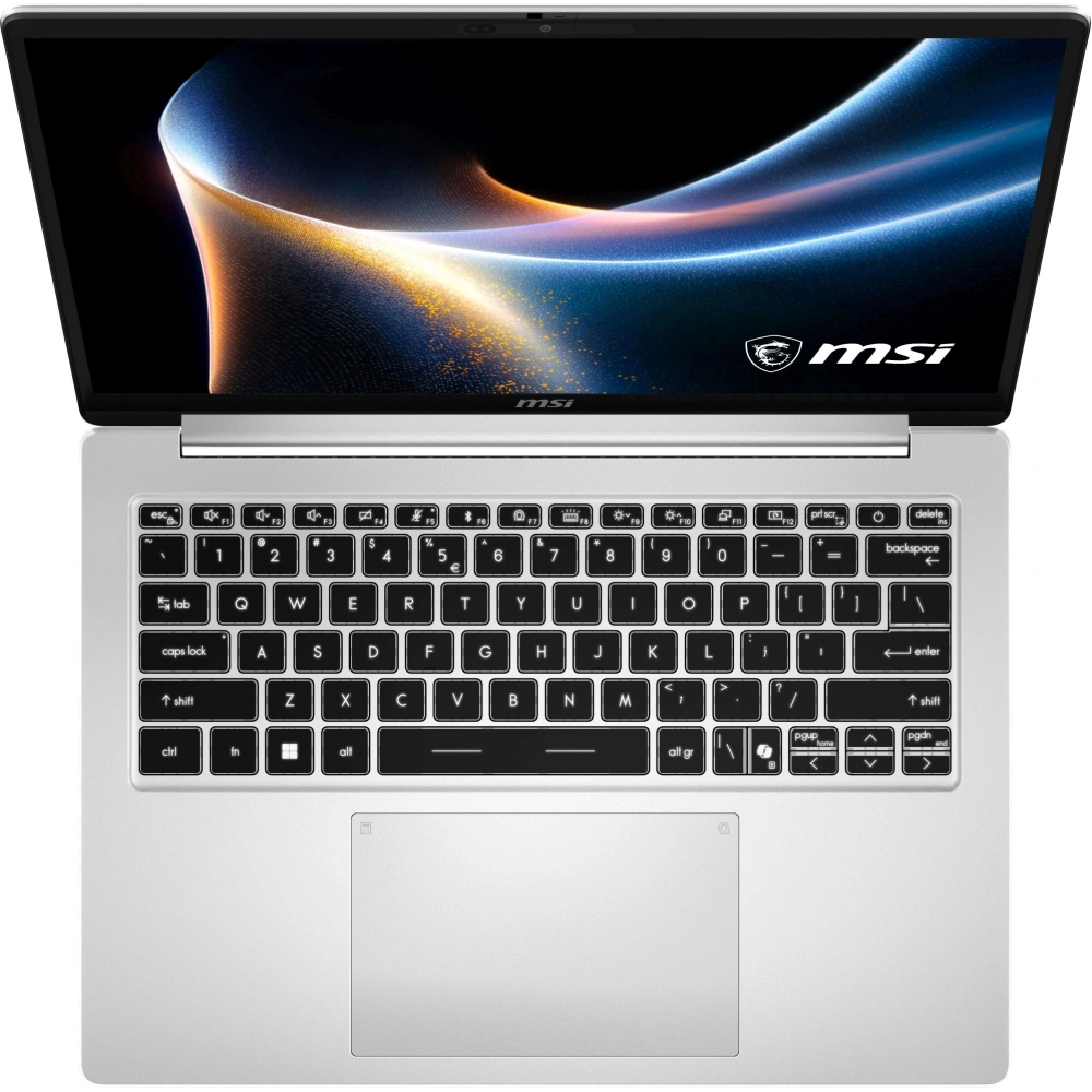 Ноутбук MSI Modern 14S AI+ G3MG-011XRU Core Ultra 5 322 16Gb SSD512Gb Intel Arc 14" OLED FHD+ (1920x1200) без ОС silver WiFi BT Cam (9S7-14U212-011)