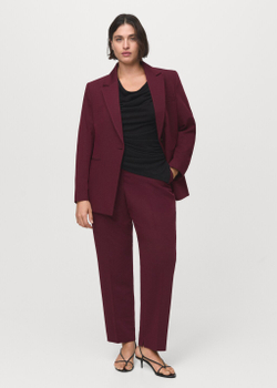 Прямые костюмные брюки