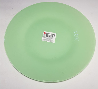 Тарелка "Бохо" зел.D260мм.