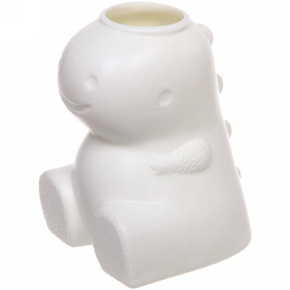 Ваза из пластика «Marlen-Улыбка» 0,5л 13*9*4,5см цвет белый