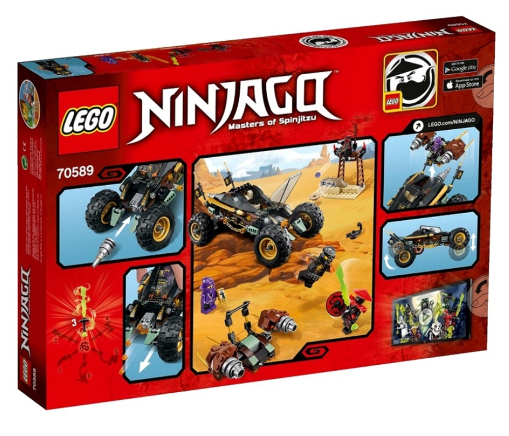 LEGO Ninjago: Горный внедорожник 70589 — Лего Ниндзяго 70589 Rock Roader — Лего Ниндзяго