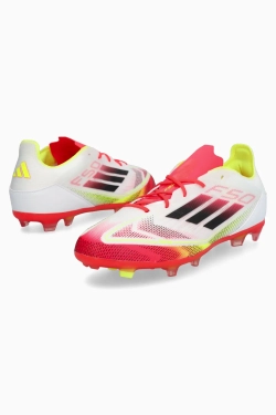 Бутсы adidas F50 Elite FG Junior - белый