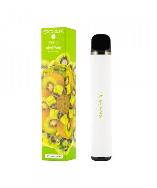 Купить Одноразовый Pod Soak X ZERO - Kiwi Pulp (1500 затяжек)