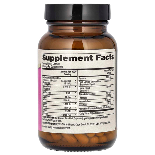 Dr. Mercola, ферменты полного спектра для женщин, 90 капсул