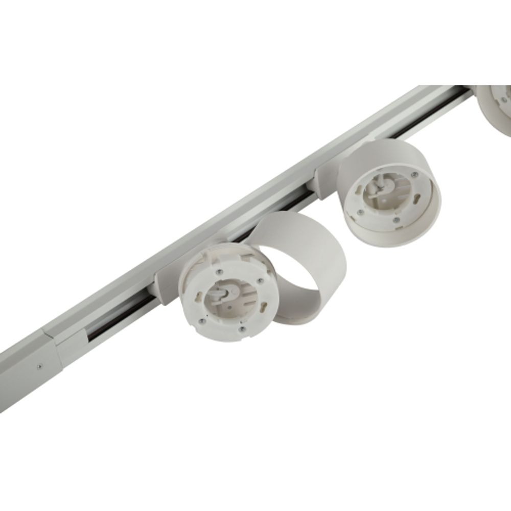 Комплект однофазной трековой системы ЭРА TR71-GX53-SET-3-1 WH под лампу GX53 белый | Комплекты трековой системы