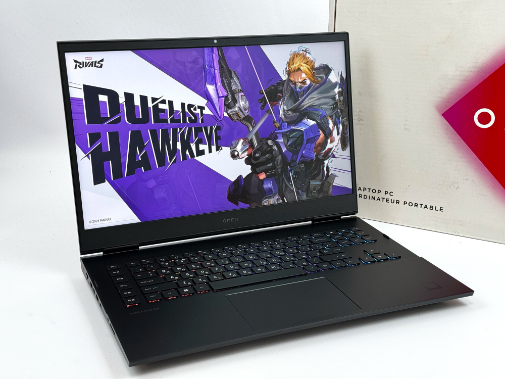 17.3 Игровой ноутбук HP Omen i7-13700HX / RTX 4070 / 16GB / 1TB / 2.5K / 165Hz / Win11 / Русско-Английская клавиатура
