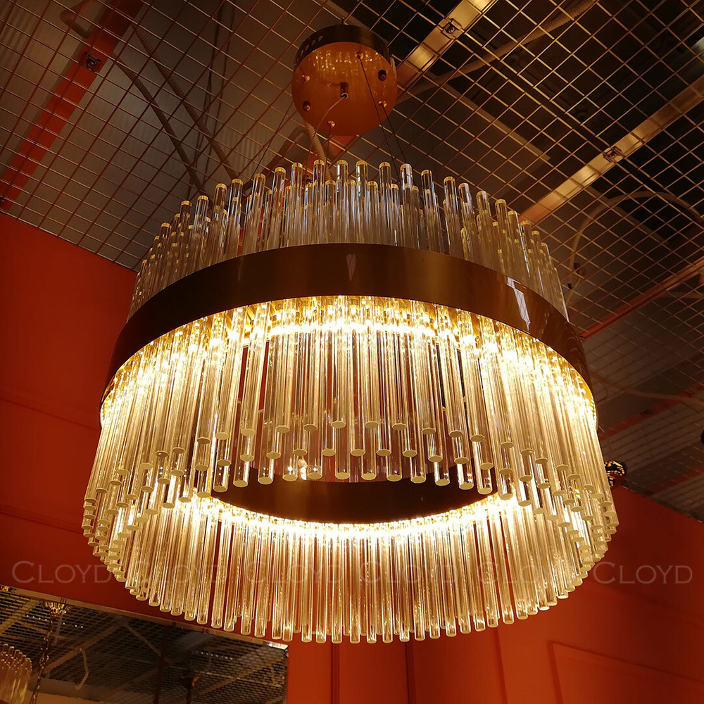 Люстра Cloyd CADANCE-A C1 / Ø55 см - латунь (арт.10332)