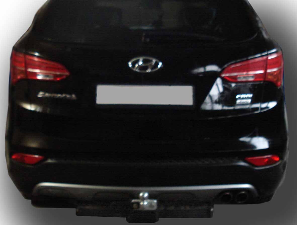 Фаркоп(прицепное) Лидер-Плюс для HYUNDAI SANTA FE (DM) 2012-2018/ KIA SORENTO 4 (XM FL) 2012-2018(паспорт и сертификат в комплекте)(без электрики)H224-F