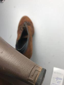 Полусапожки Sm замшевые стильные 39 размер