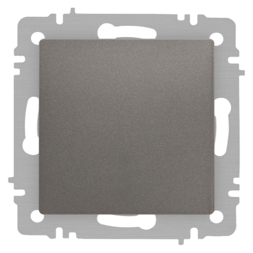 Переключатель Intro Accent 6-108-09 перекрёстный 10А-250В IP20 СУ AL/CU титан