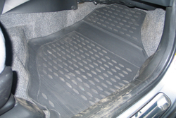 Коврики Standard, в салон HONDA Jazz 2001-2008, 4 шт. (полиуретан, чёрные) Element.NLC.18.05.210