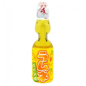 Напиток Рамунэ вкус ананаса "HATA KOSEN Ramune", 200 мл, Япония