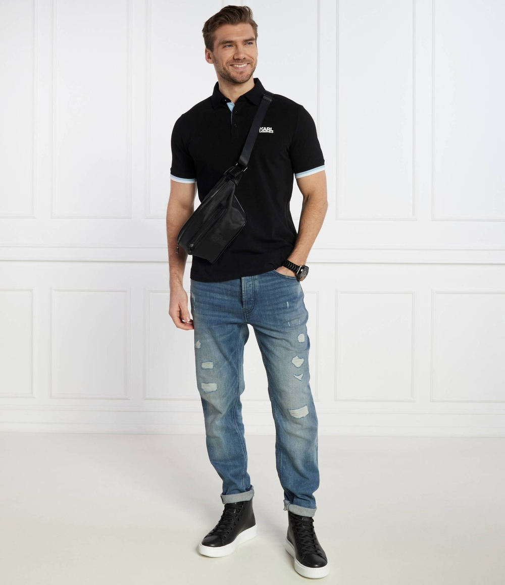 Поло Karl Lagerfeld - черный(745403 541233)