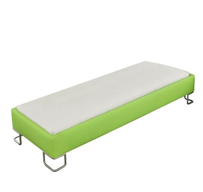 PLUG-IN Пуф 3-х местн 2цв ЗЕЛЕНЫЙ/БЕЛЫЙ