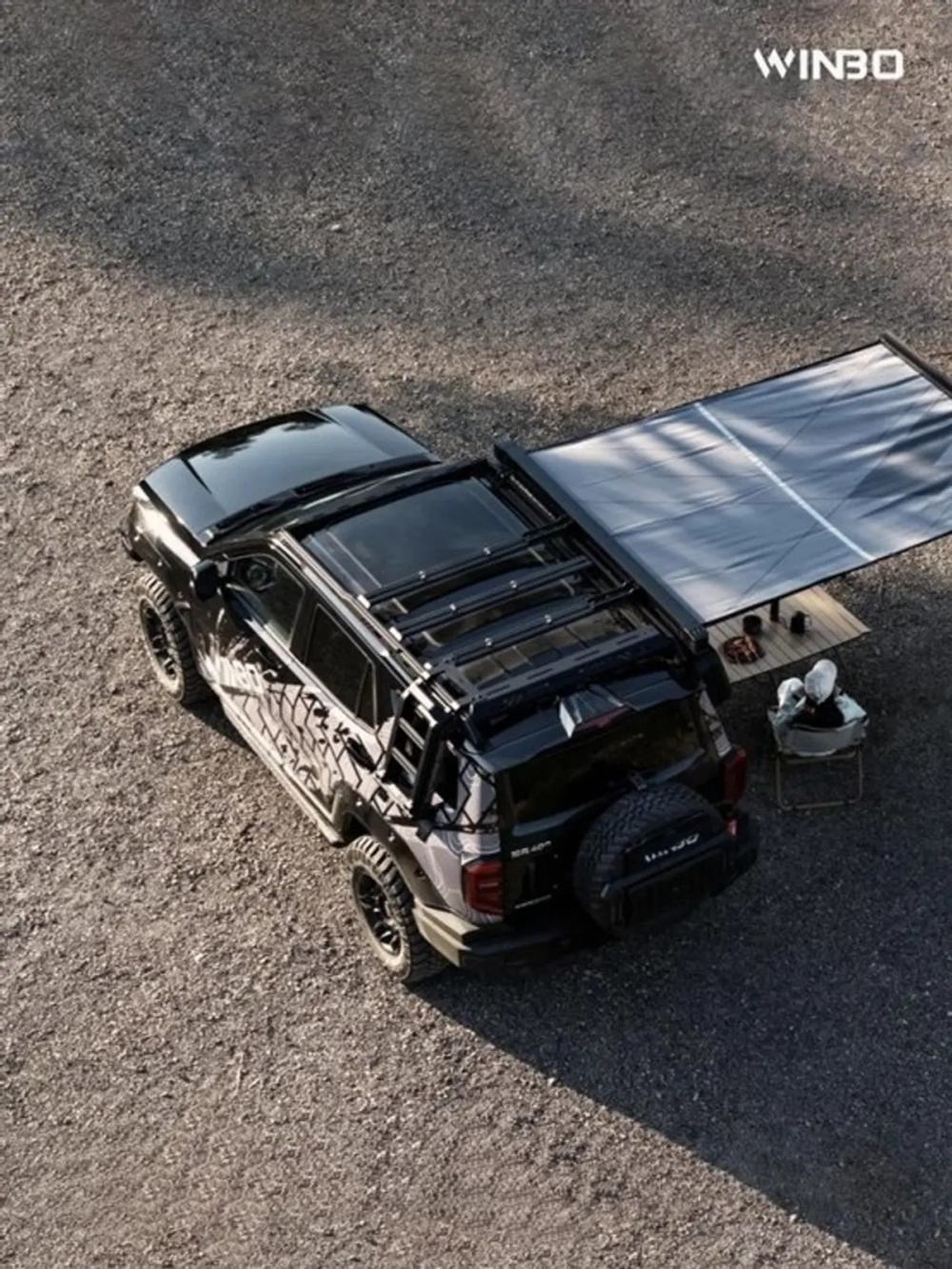 Haval H9 2024+ Маркиза к багажнику верхнему WINBO