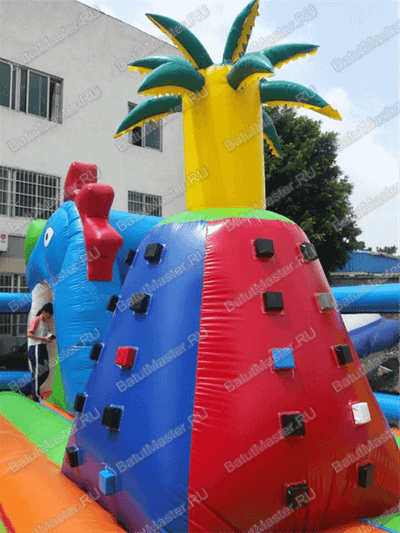 Коммерческий надувной батут "Змей Горыныч 3" 23*11*10 м