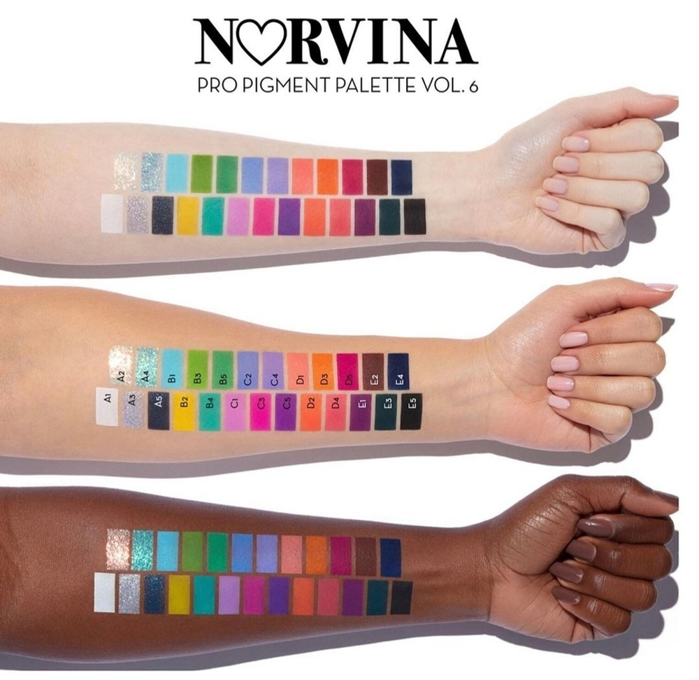 Anastasia Beverly Hills Norvina Pro Pigment Palette Vol.6