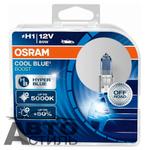 Автолампа H1 12V 80W Osram  5500K COOL BLUE BOOST (62150CBB-HCB) кт