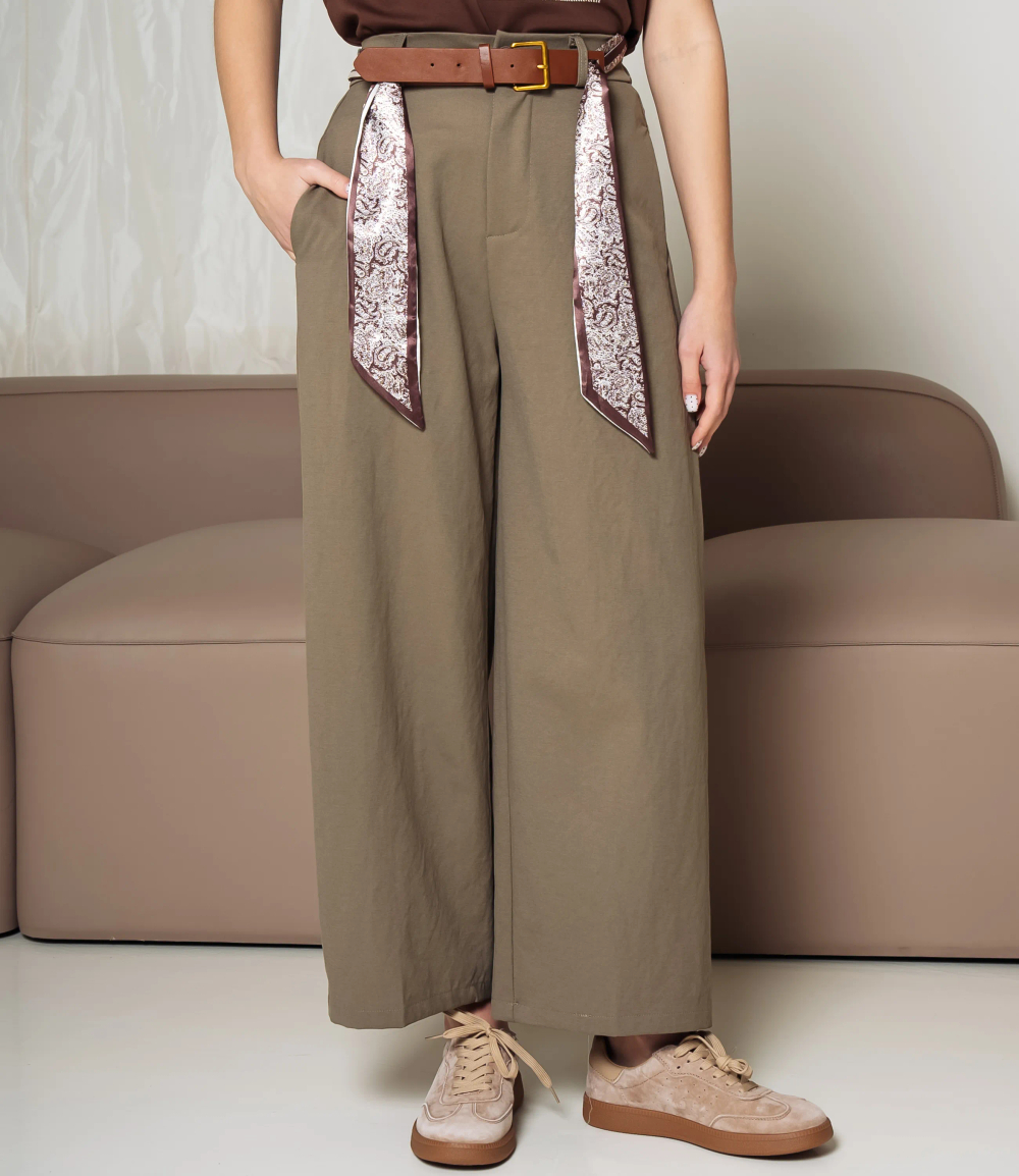 Брюки жен. (XL, Хаки)