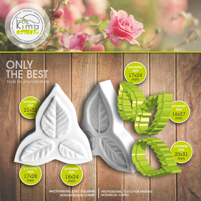 Роза спрей листья