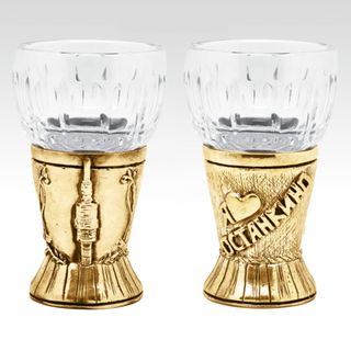 Лафитник авторский "♥ ОСТАНКИНО" (хрусталь)