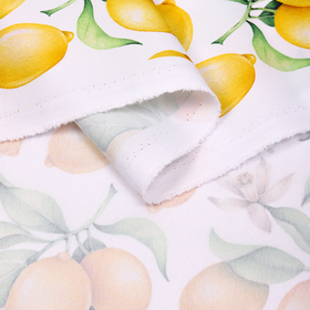 Ткань Габардин 140 г/м² 100% полиэстер шир.150 см  цв.белый