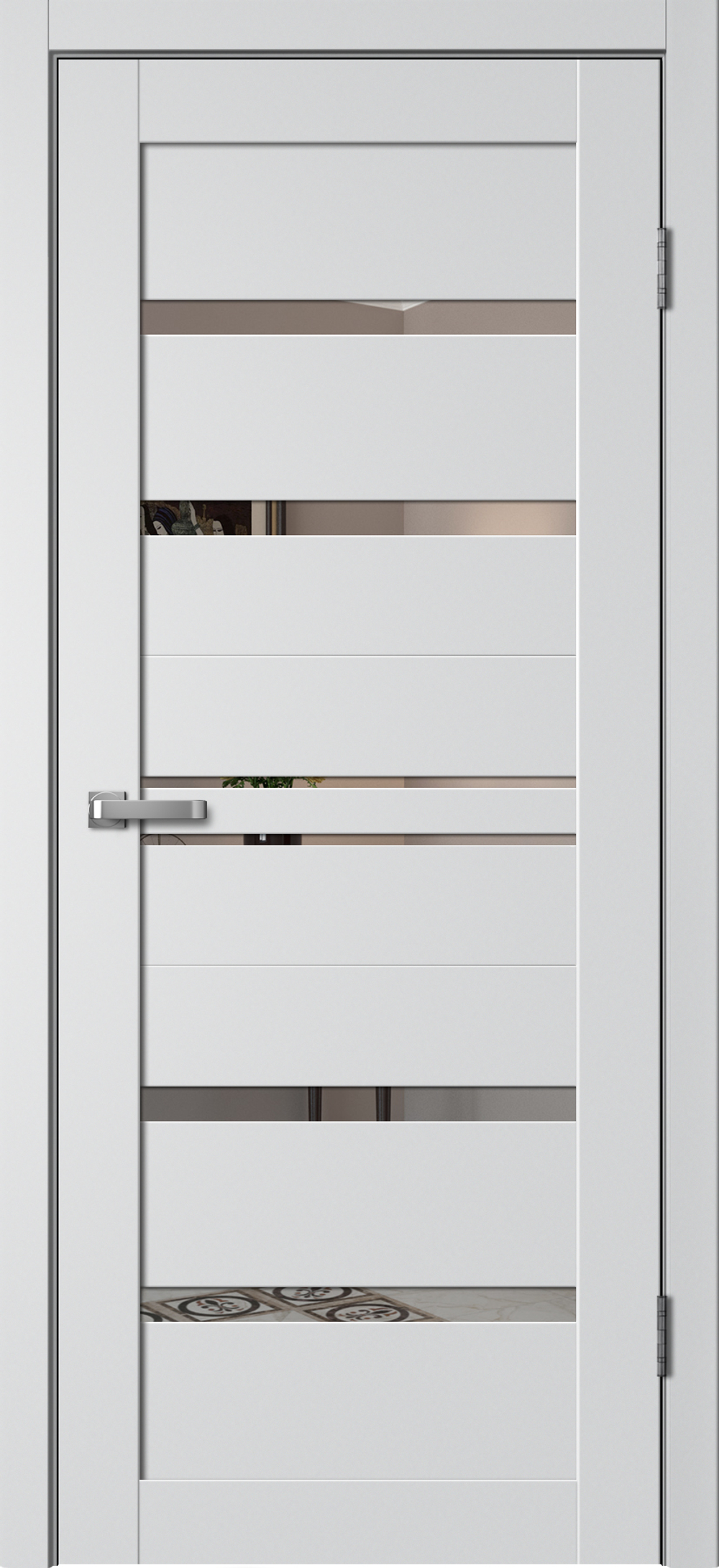 Дверь FLYDOORS BARN-1 (Mirror)