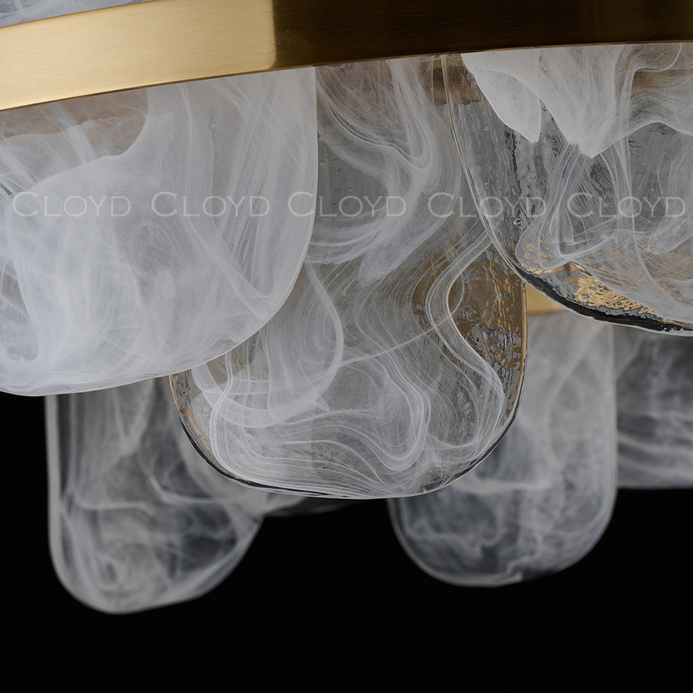 Люстра Cloyd COLD C1 / Ø60 см - латунь (арт.11517)