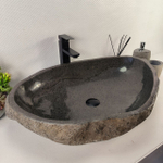 Раковина из речного камня RS-65407 75*50*15 0863