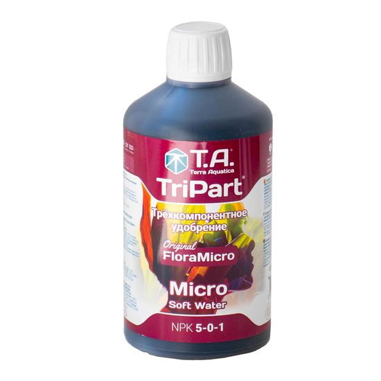 Terra Aquatica TriPart Set SW 0.5 (набор удобрений TriPart для мягкой воды)