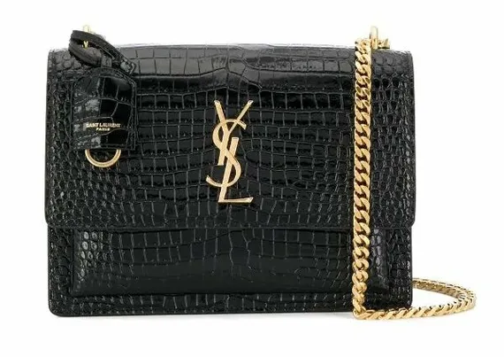 Сумка на плечо Saint Laurent Sunset среднего размера
