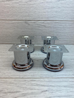 Ножки для мебели металлические высота 5 см 4 штуки