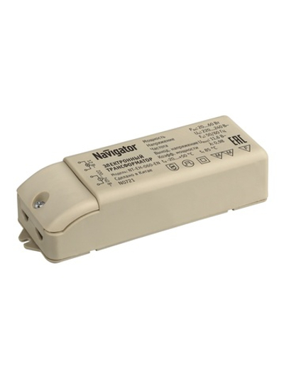 Трансформатор 94 432 NT-EH-060-EN IP44 для низковольтных галогенных ламп Navigator 94432