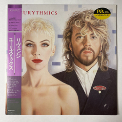 Винтажная виниловая пластинка LP Eurythmics Revenge (Japan 1986) (Obi)