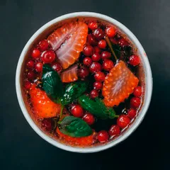 Чай *Клубника с базиликом* замороженный / 50 гр