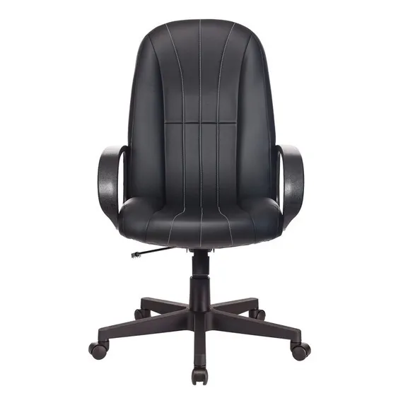 Кресло руководителя  T-898/#B черный,  искусственная кожа