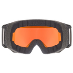 UVEX очки ( маска) горнолыжные  0527-2530 0 athletic CV черный/линза золотистая зеркальная, база оранжевая