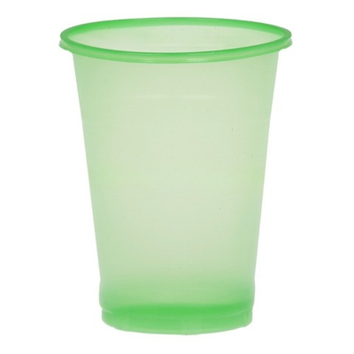 Стакан 200 мл одноразовый (зеленый) МОПС (100/4200 шт.)