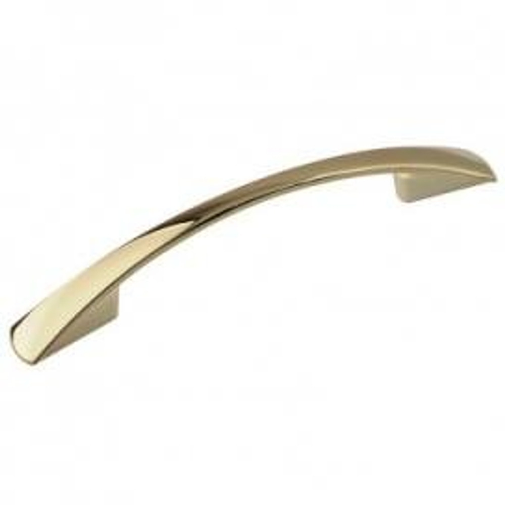 Ручка-скоба GAMLET(бабочка) 96 PB 20gr (Золото)