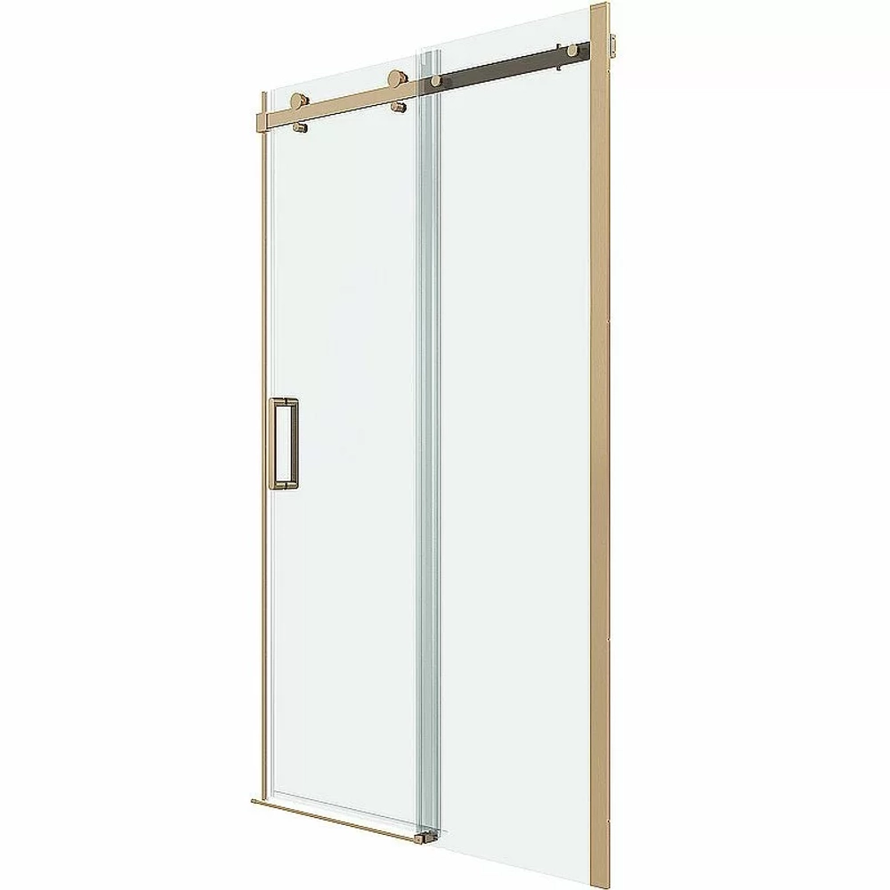 Душевая дверь Grossman Classic 110 100.K33.04.110.32.00 стекло прозрачное/профиль золото сатин
