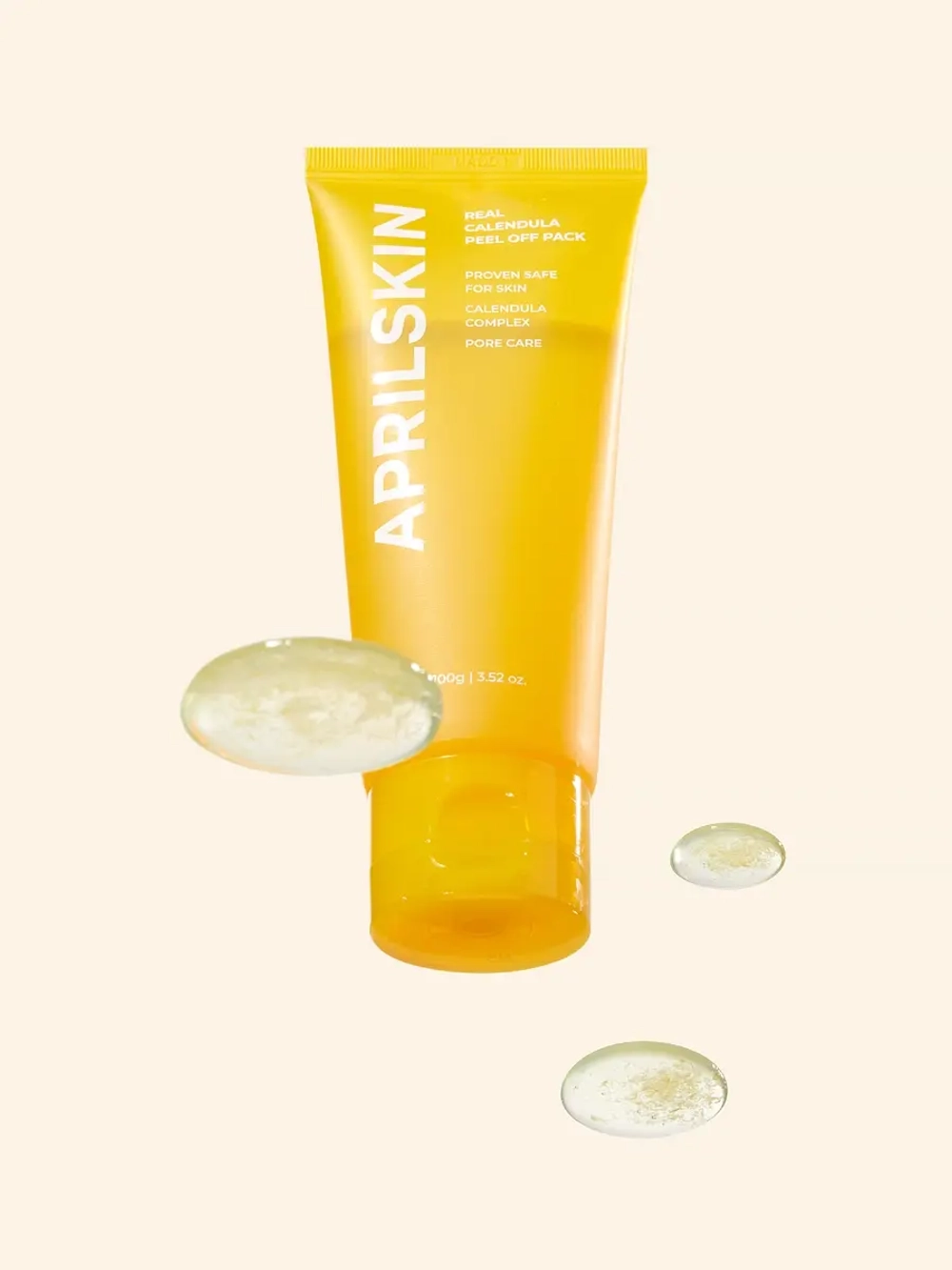 APRILSKIN Отшелушивающая маска-пленка с экстрактом календулы для сияния кожи Calendula Peel Off Pack 100 гр