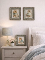 Набор из трех мини-картин для интерьера