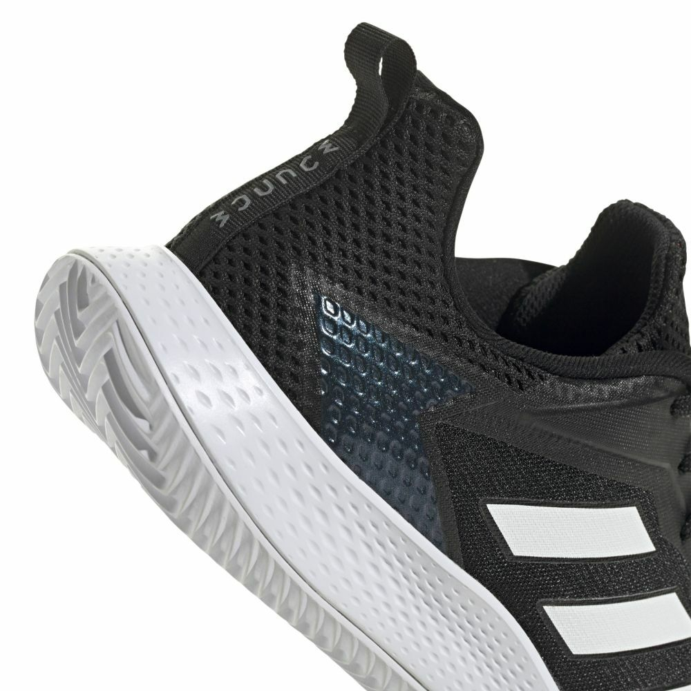 Теннисные кроссовки Adidas Defiant Speed Clay - core black/cloud white/grey four