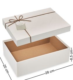 WF-167-A Набор коробок из 3 шт, молочный