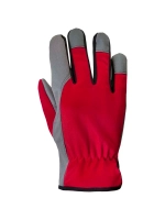 Рабочие трикотажные перчатки Jeta Safety из PU кожи