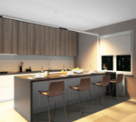 DK9153-WH Линейный светильник 42W 1500mm 3000K, белый