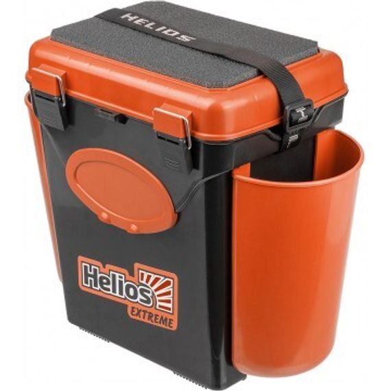 Ящик зимний Helios &quot;FishBox&quot; односекционный (10л) оранжевый