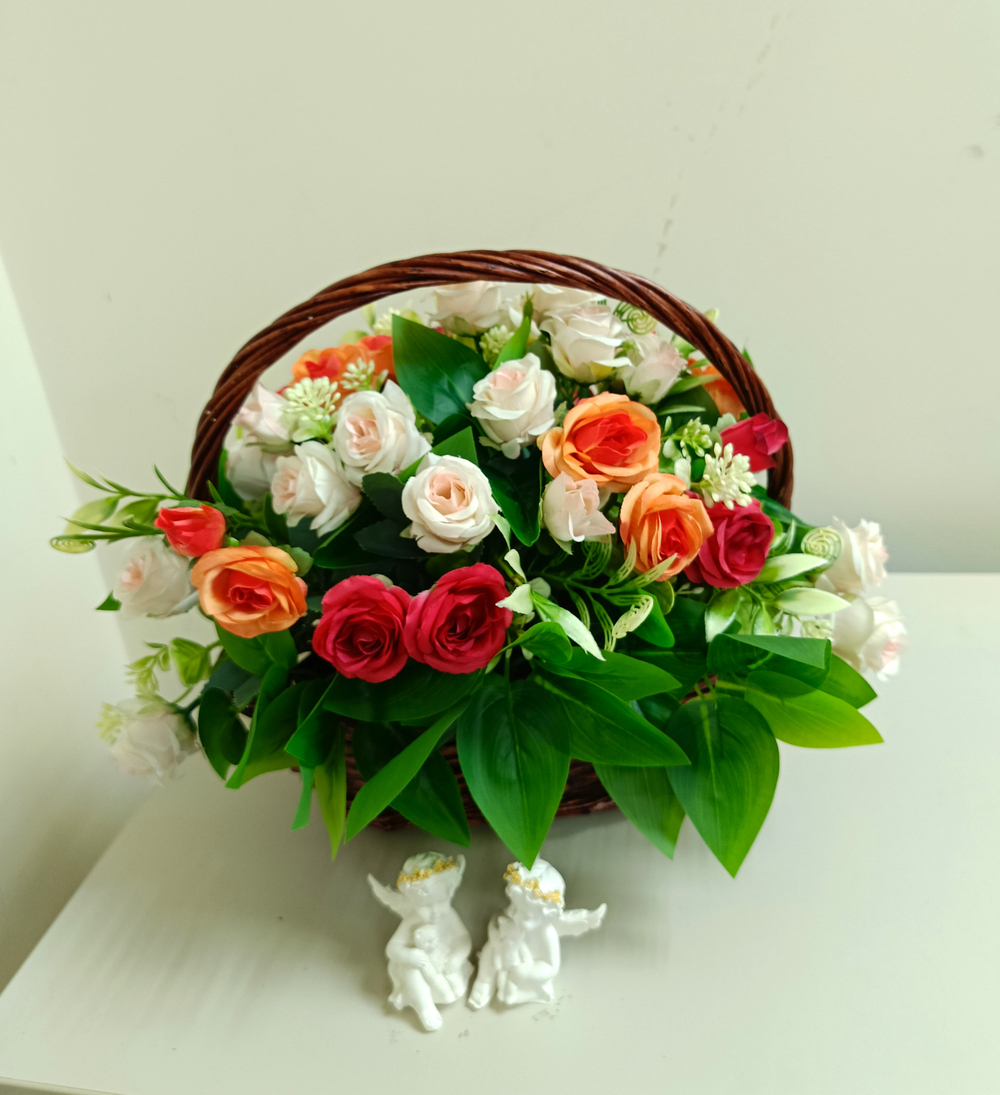 Корзина из лозы