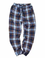 Брюки клетчатые БИЧ Сине-Коричневые