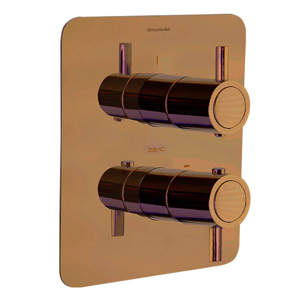 Встраиваемый термостатический смеситель для душа на 1 выход ODISEA 392421SCUC медь